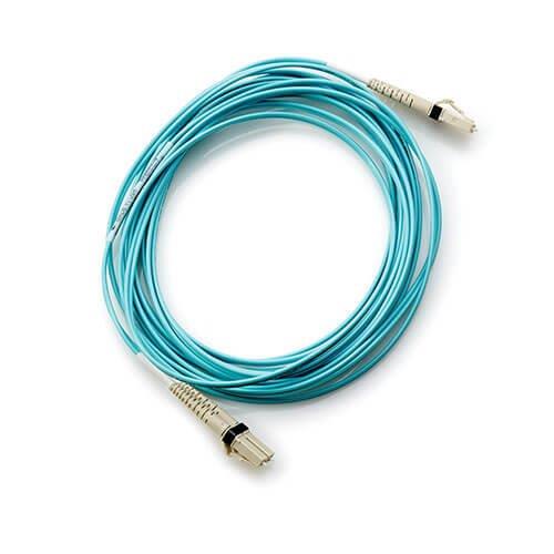 پچ کورد فیبر نوری مدل AJ835A اچ پی Hpe LC- LC Multi-mode OM3 2-Fiber 2m 1-pack fiber optic cable AJ835A